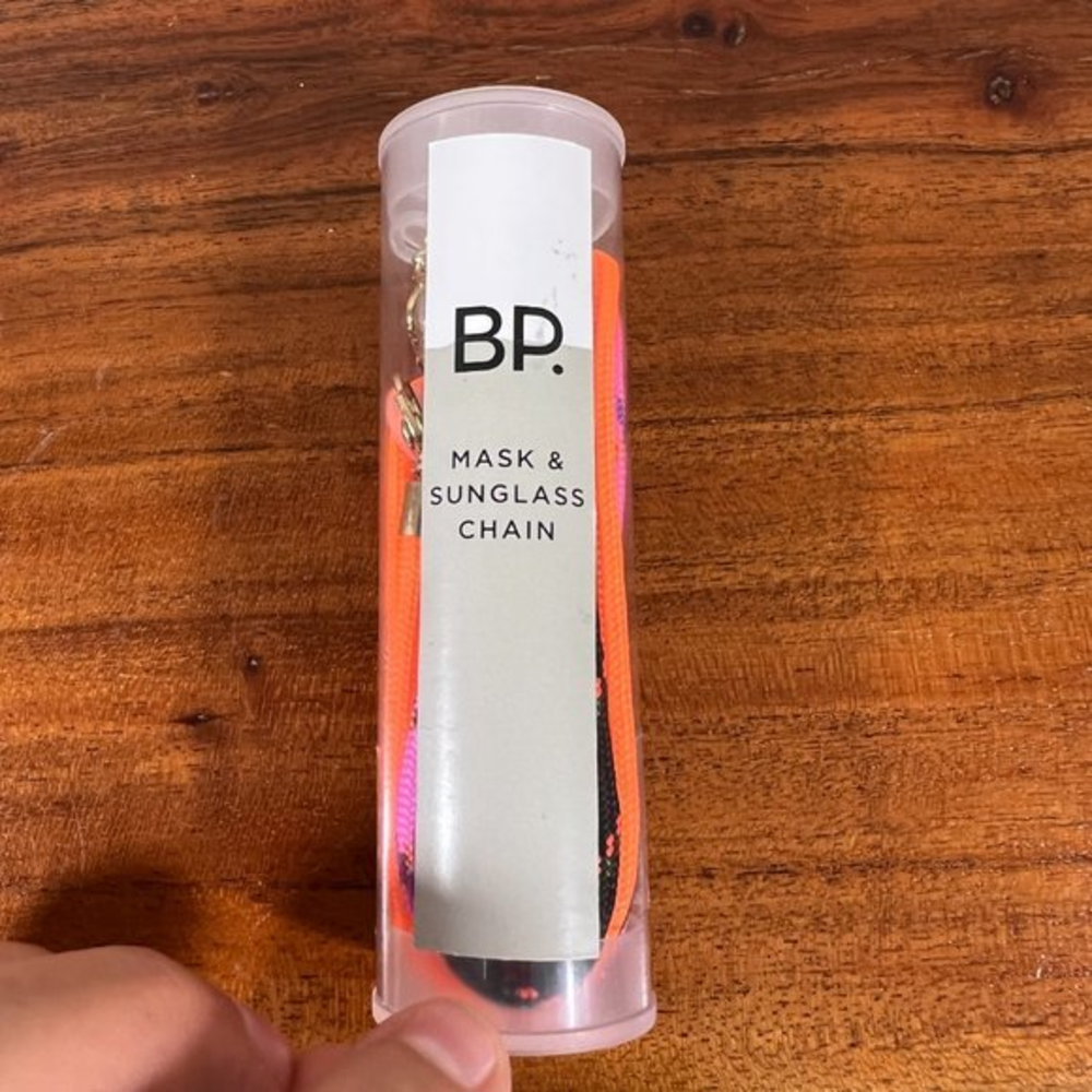 🌿4/$35🌿 NWT BP. Mask & Sunglass Chain‎ in Neon Pink, Orange, Black